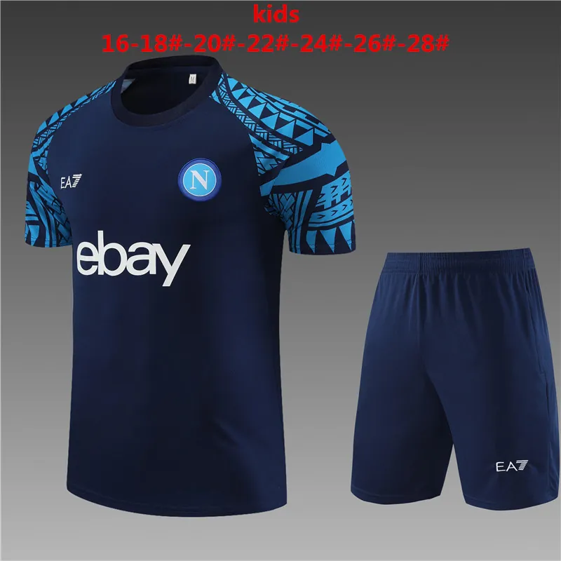 23-24 Napoli Training Kids Soccer Jerseys Yupoo 2