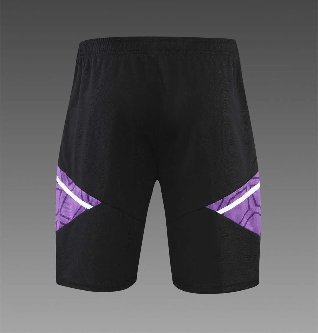 22-23 Real Madrid Training Suit Short Sleeve Kit Purple 14