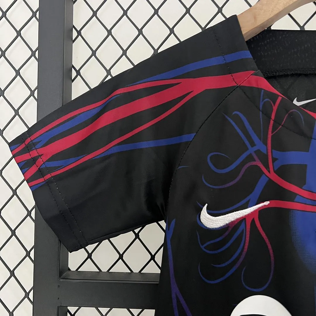 23-24 Barcelona Kids x Patta Culers del Món Special Edition Size-16-28 Soccer Jersey Yupoo 2