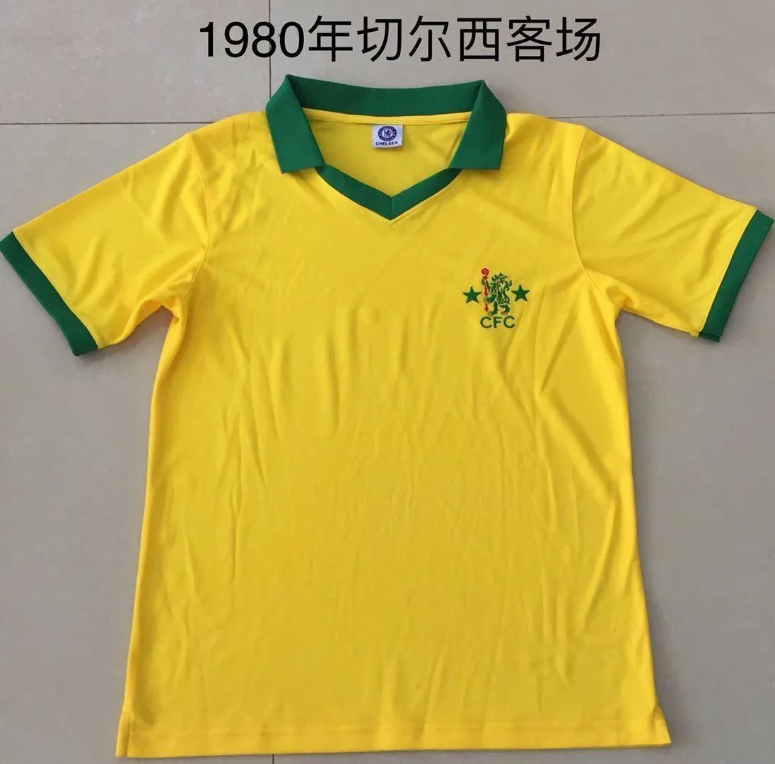 80 Chelsea away yellow 2