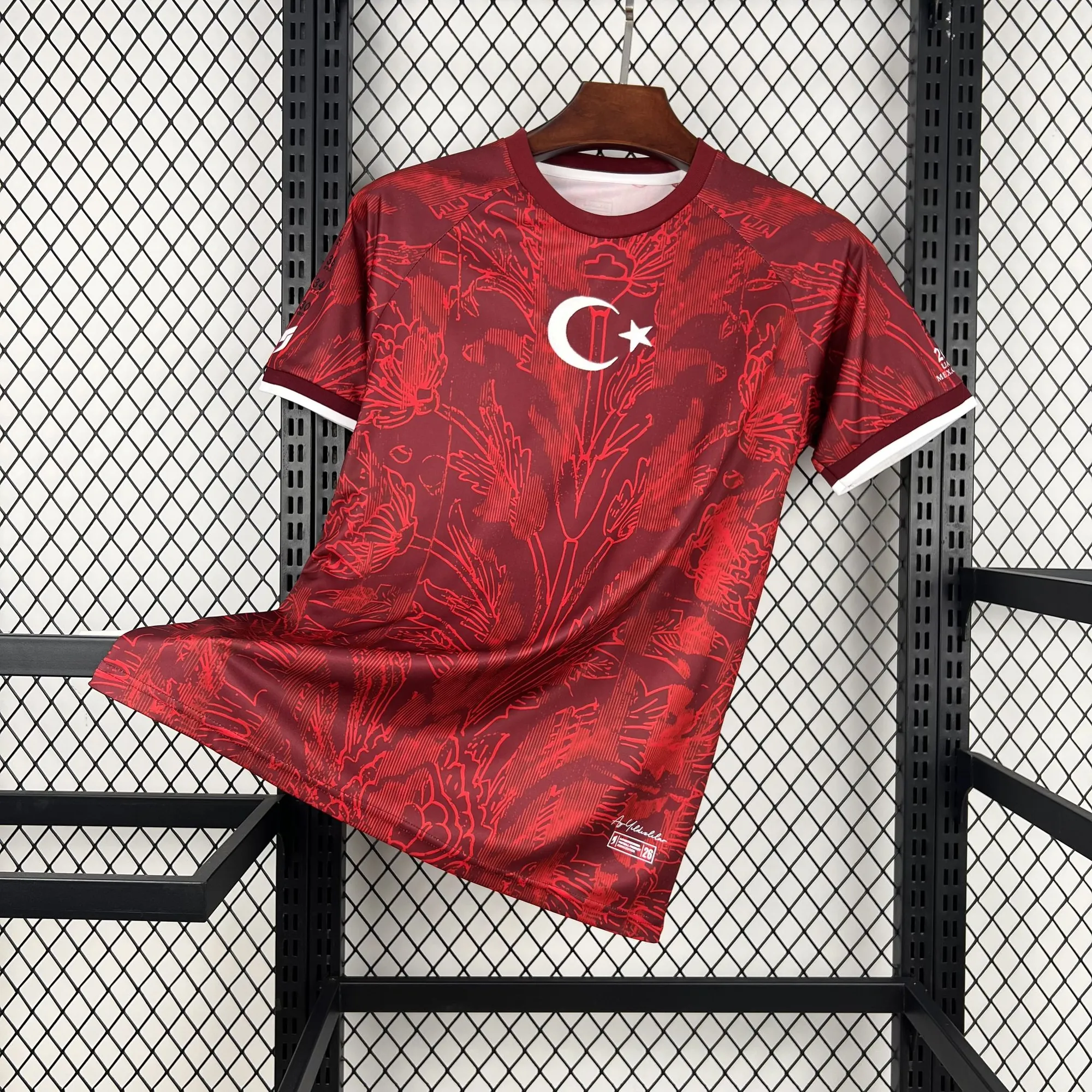 World Cup 2026 Turkey Mens Kit Football Heritage T-Shirt AAAAJersey Supply Yupoo 7 4