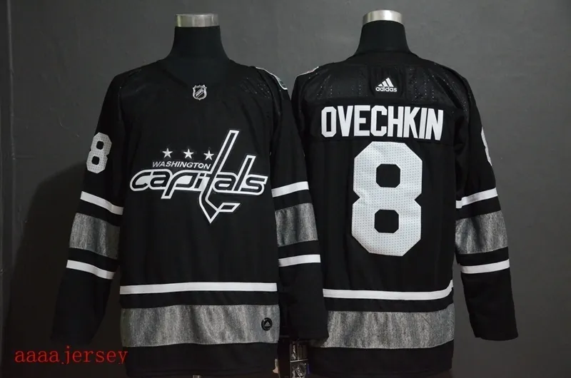 2019 Washington Capitals all star ice hockey jersey M-3XL 华盛顿首都队全明星冰球服 3