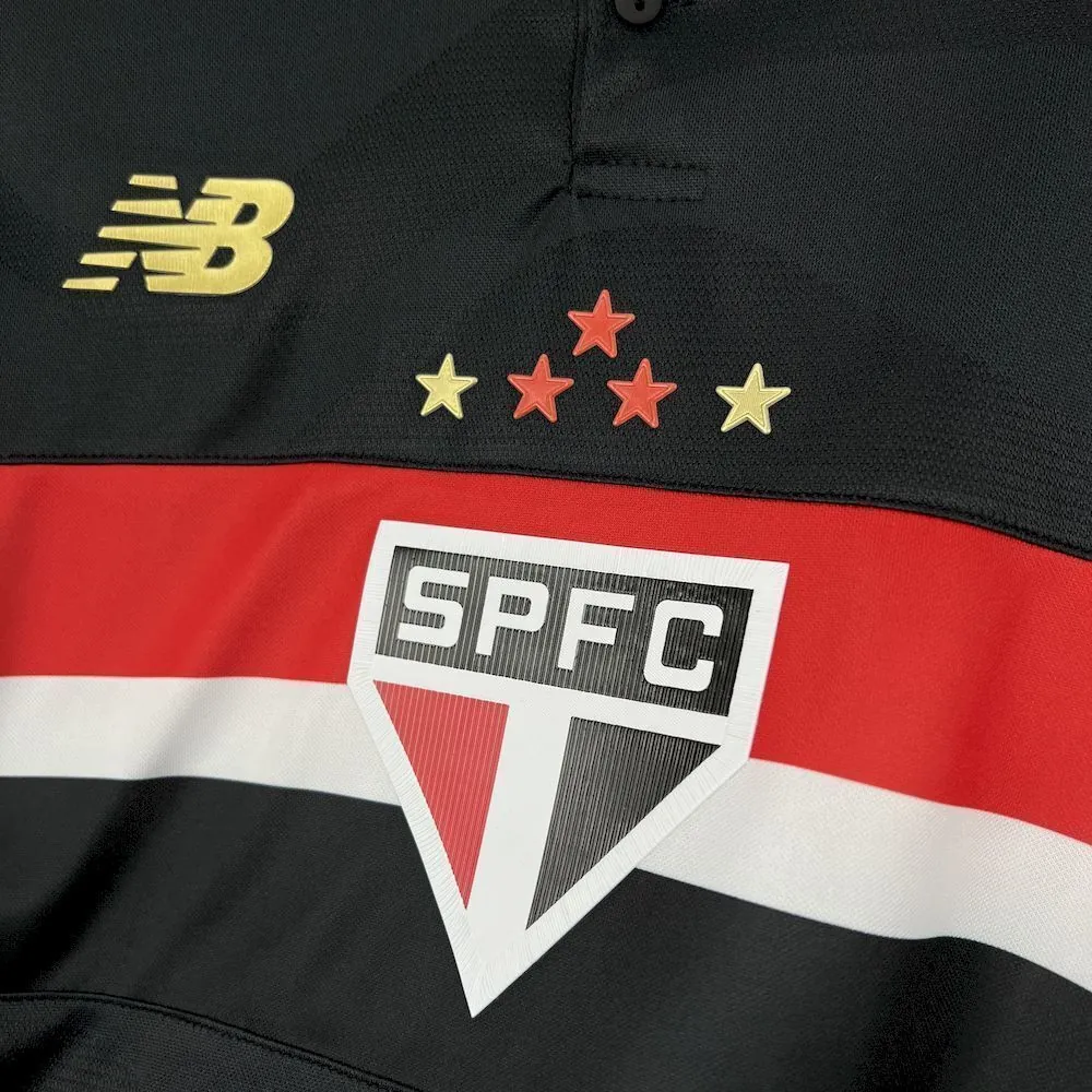 25-26 Sao Paulo Third Away Kit Soccer T-Shirt Long Sleeve AAAAJersey Wholesale Yupoo 3