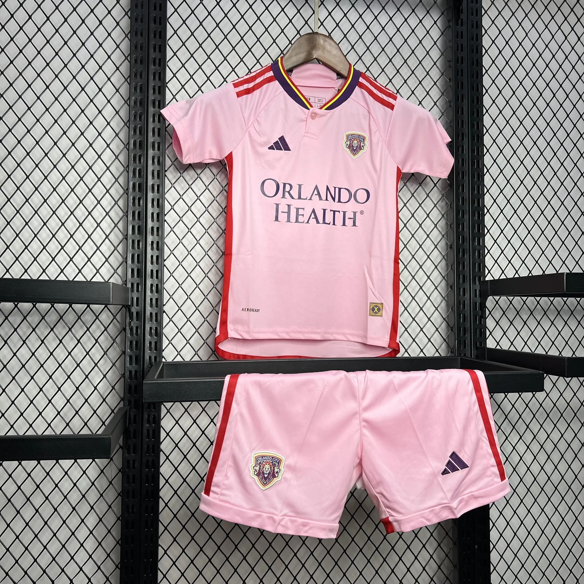 24-25 Orlando City Away Kid Kits Youth Apparels AAAAJersey Wholesale Yupoo 5
