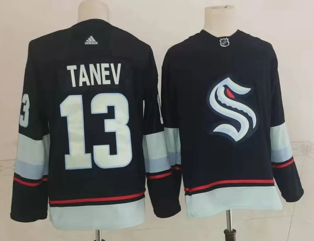 Seattle Kraken ice hockey jersey M-3XL 西雅图海妖队冰球服 8