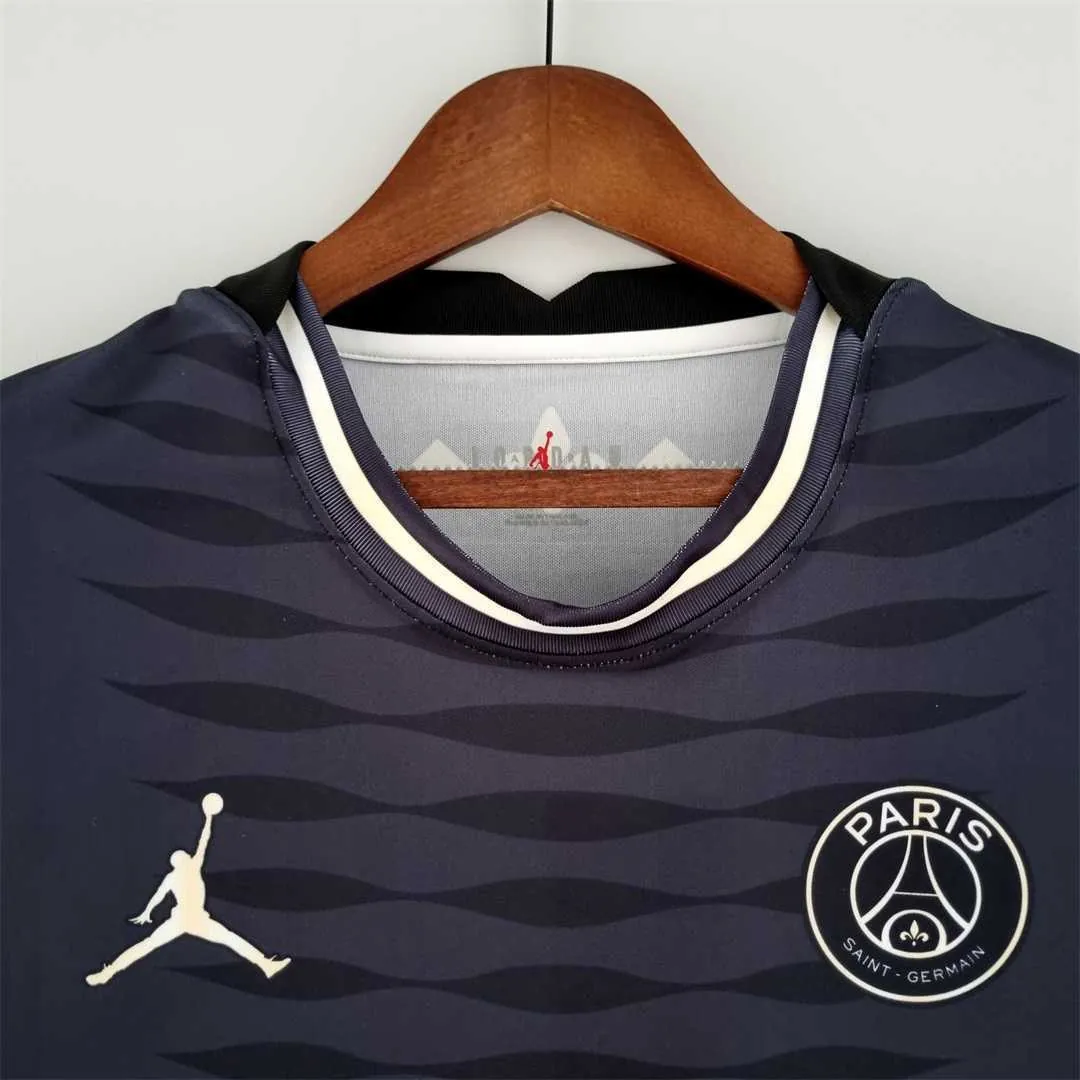 22-23 PSG training suit black grey 7