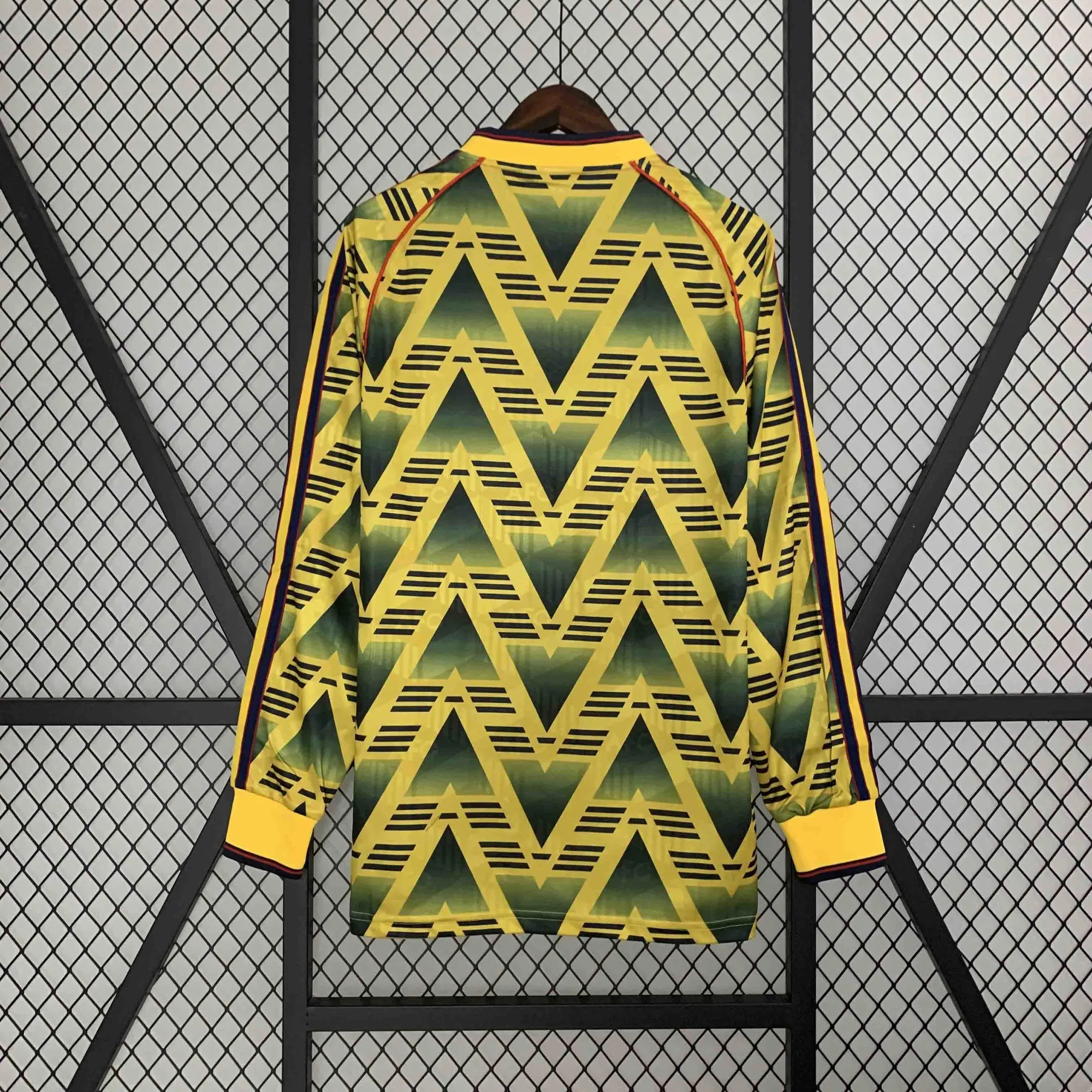 91-93 Retro Long Sleeve Arsenal Away S-XXL 4