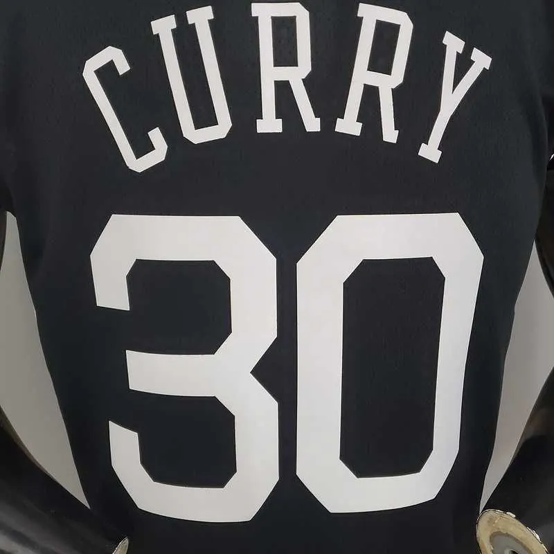 Curry #30 Golden State Warriors black 7