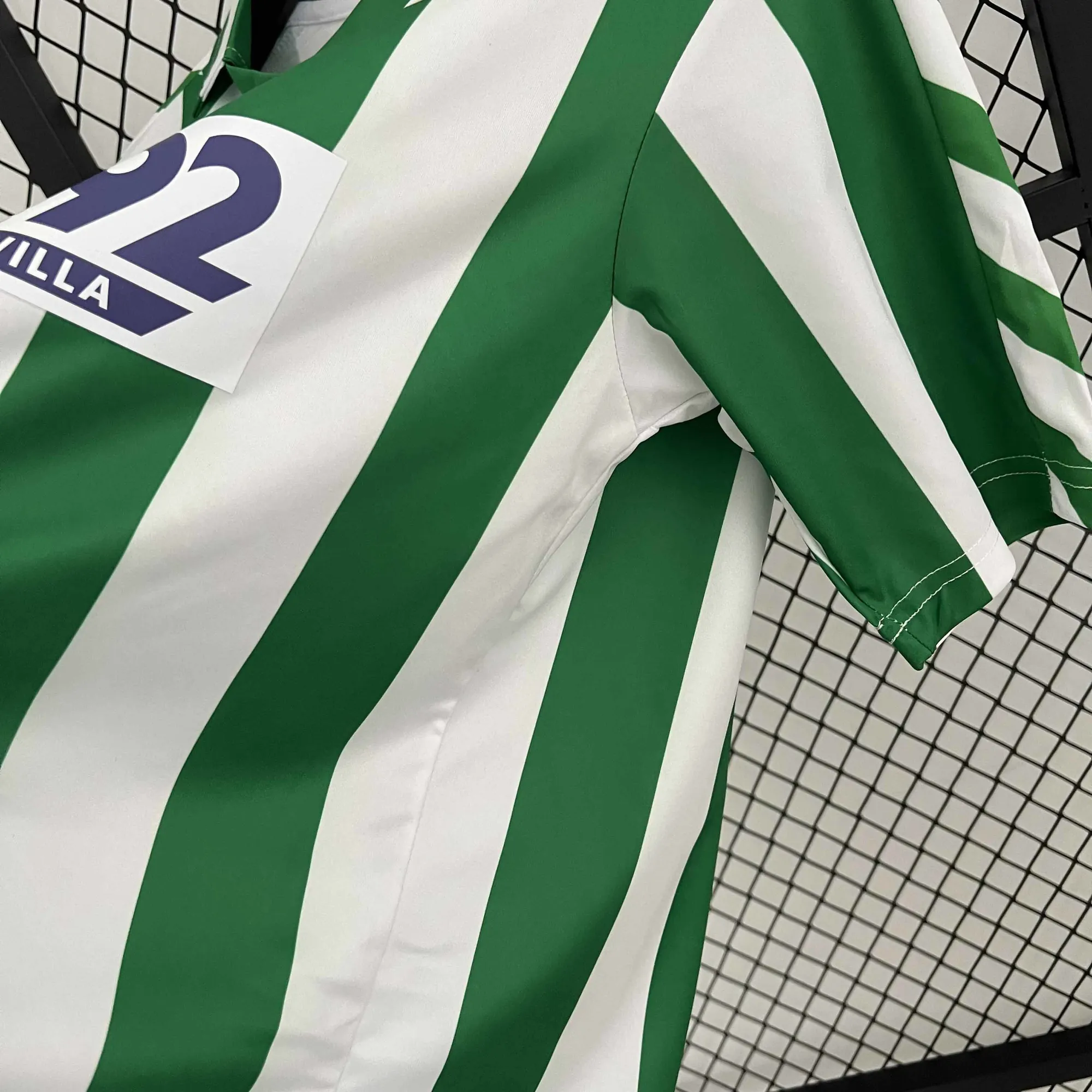 88-89 Retro Betis Home S-XXL Best Soccer Jersey 3