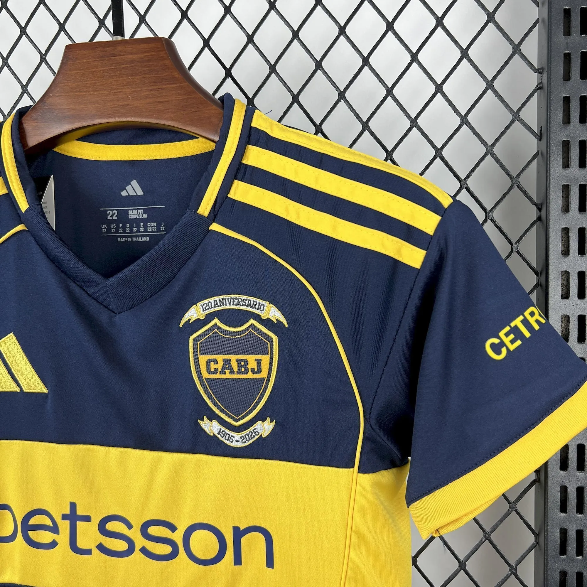 25-26 Boca Juniors Home Kids Kit Soccer Youth Apparels AAAAJersey Supply Yupoo 3