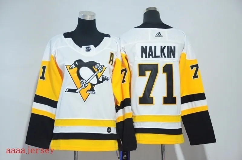 Pittsburgh Penguins women ice hockey jersey S-XL 匹兹堡企鹅队女装冰球服 5