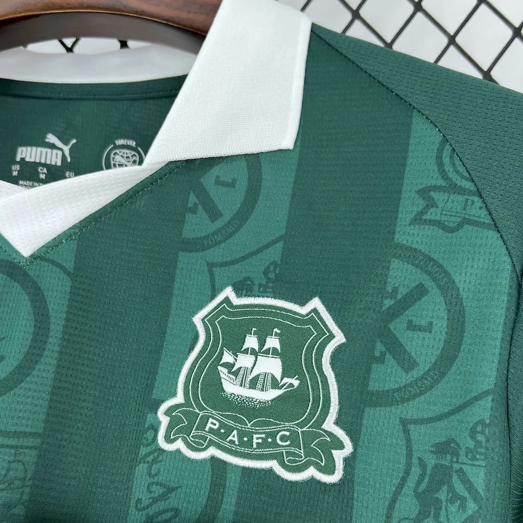 25-26 Plymouth Argyle Home Shirt Football Apparels AAAAJersey Supply Yupoo 4
