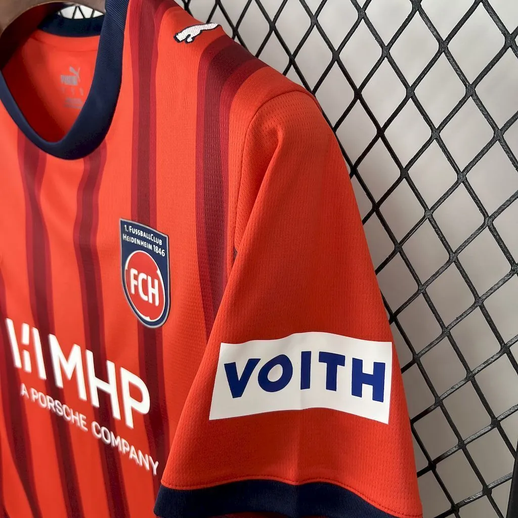 25-26 Heidenheim Home Shirt Soccer Apparels AAAAJersey Supply Yupoo 6