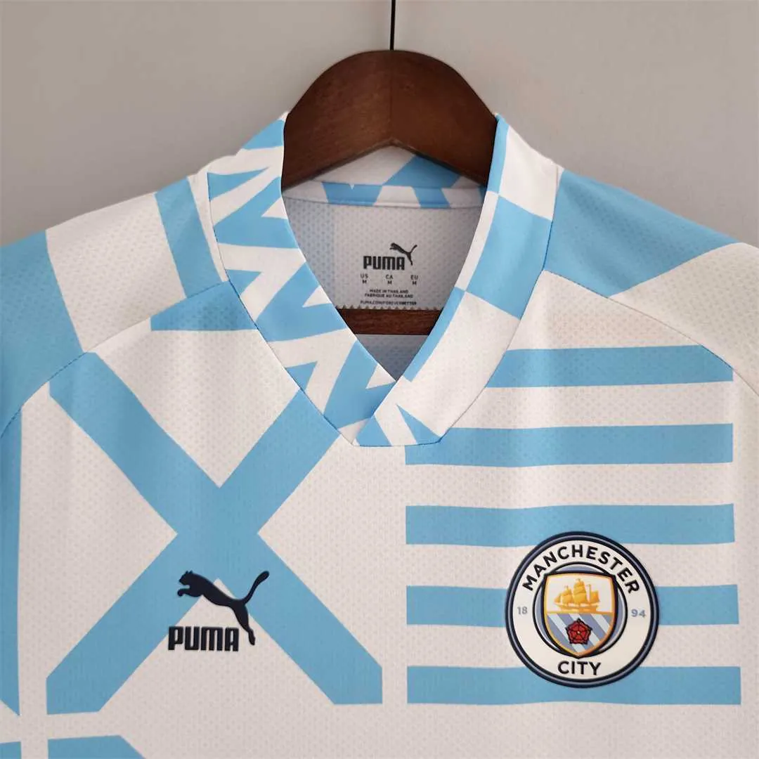 22-23 Manchester City pre-match bluewhite 5