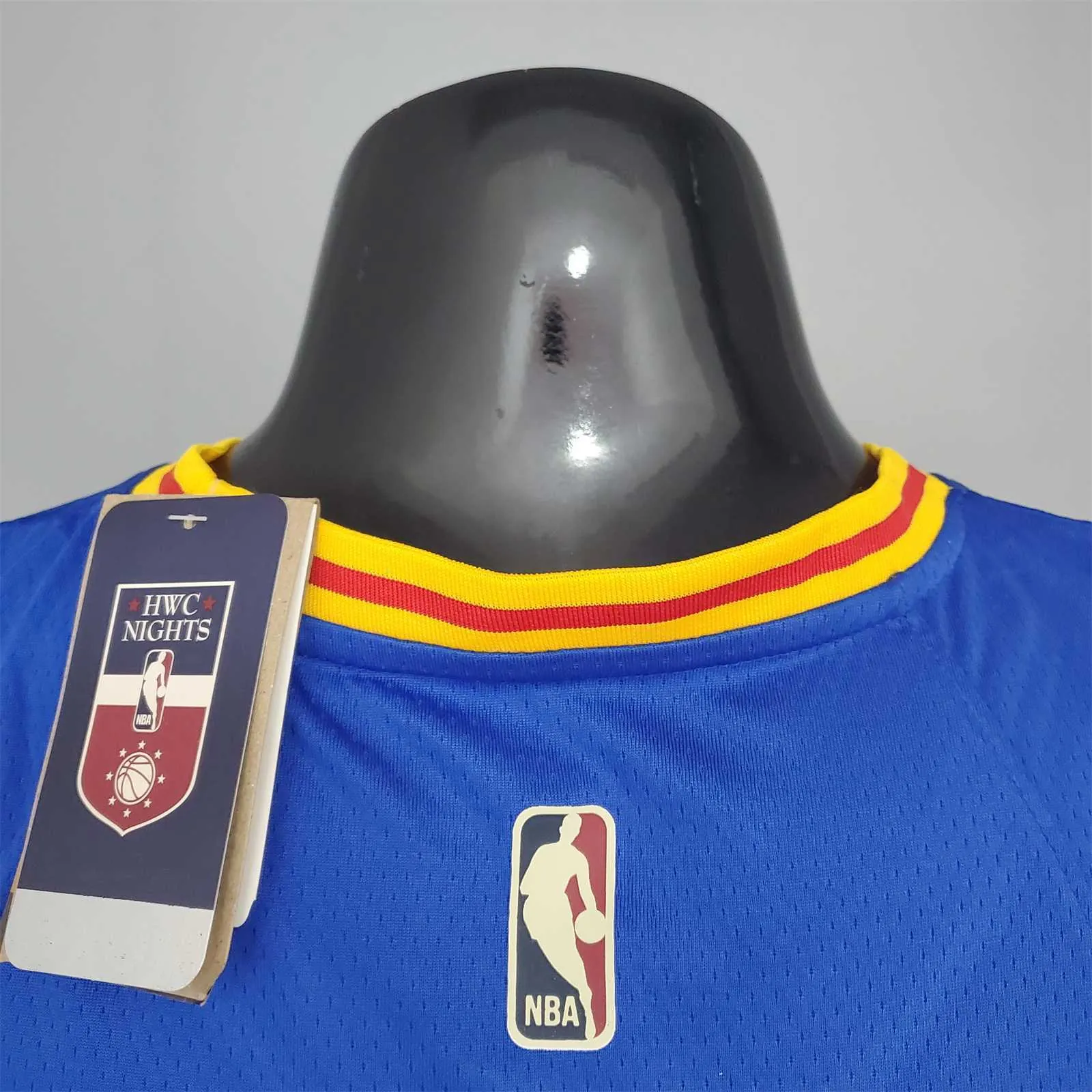 WIGGINS#22 75th Anniversary Warriors Blue 6
