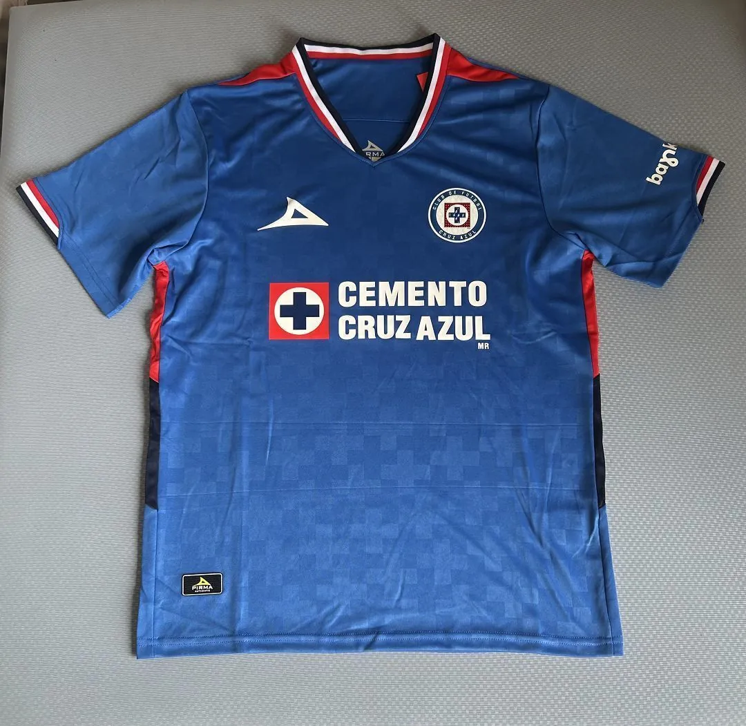 25-26 Cruz Azul Home Kit Soccer T-Shirt Sino AAAAJersey Supply Yupoo 4