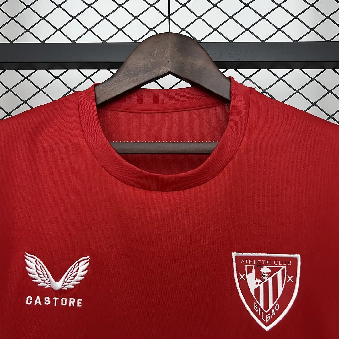 25-26 Athletic Bilbao Red Goalkeeper Shirt Football Uniform AAAAJersey Wholesale Yupoo 3