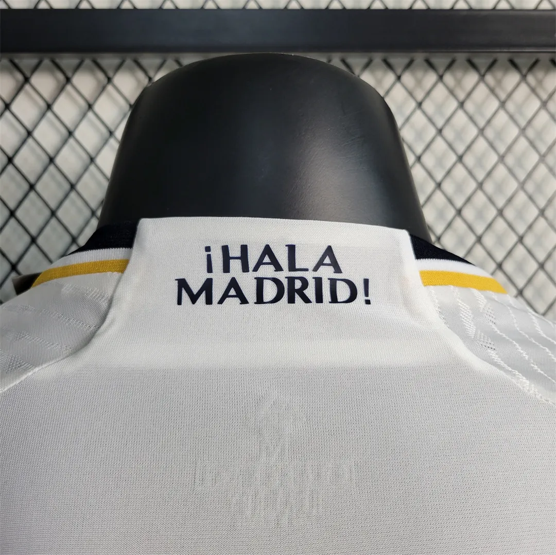 23-24 Real Madrid home player version Long Sleeve 1