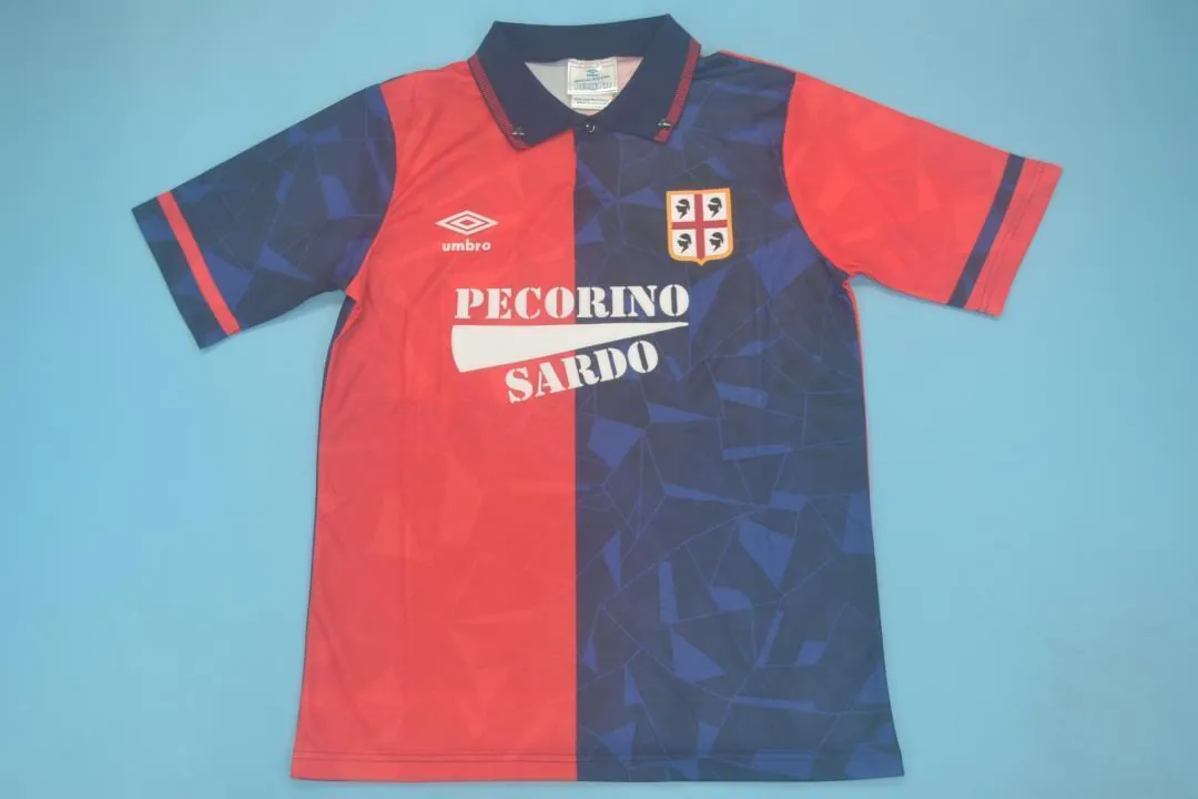 92-93 Cagliari home fonts 14