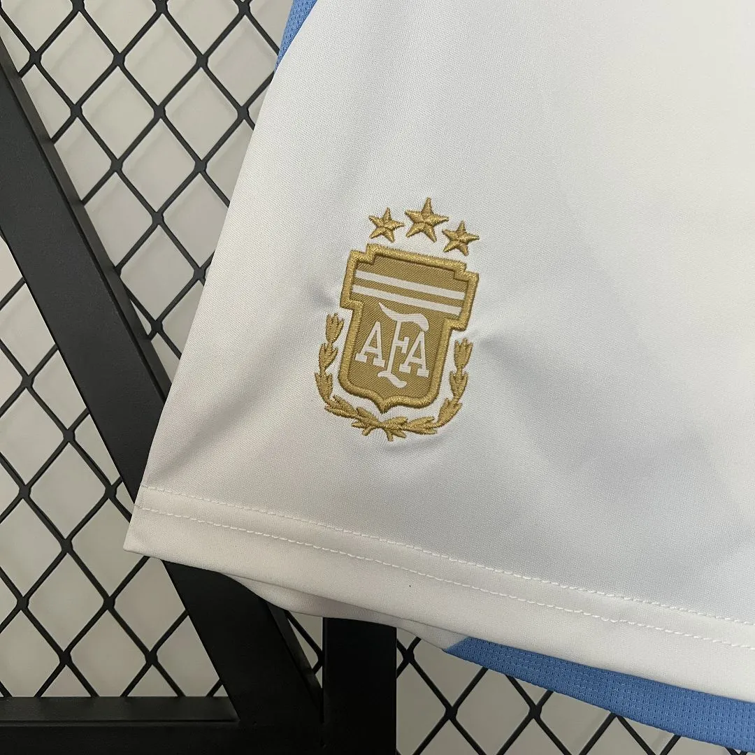 2024 Argentina Home Shorts Copa America Trousers Football Replicas Yupoo 4