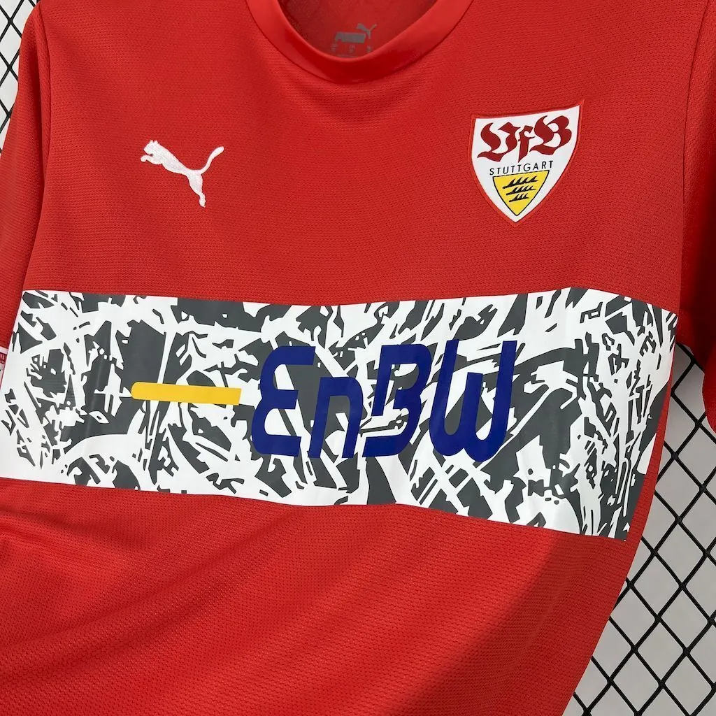 06-07 Stuttgart Away Retro Kit Vintage Shirt Soccer AAAAJersey Yupoo 9