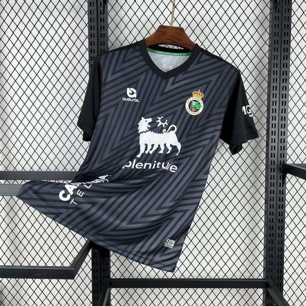 24-25 Racing de Santander Goalkeeper Black Shirt Football Uniforms AAAAJersey Dropship Yupoo 5
