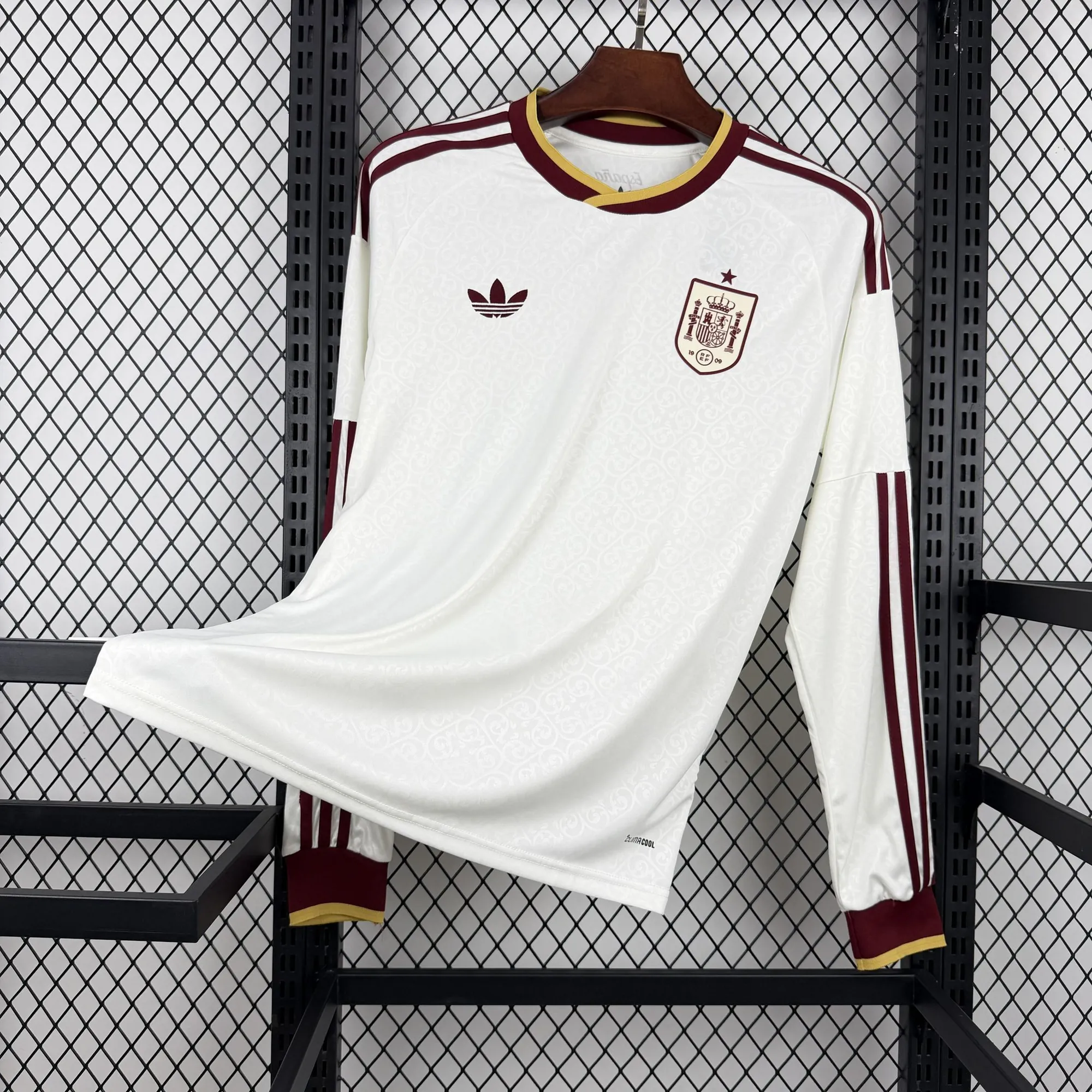 World Cup 2026 Spain Mens Away Kit Football Long Sleeve T-Shirt AAAAJersey Supply Yupoo 5 2