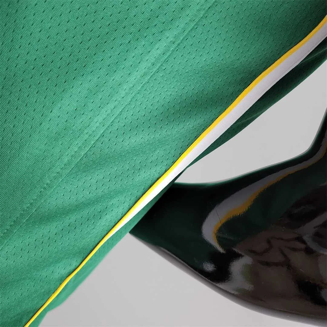 Boston Celtics BROWN#7 Green Gold NBA Jersey 8