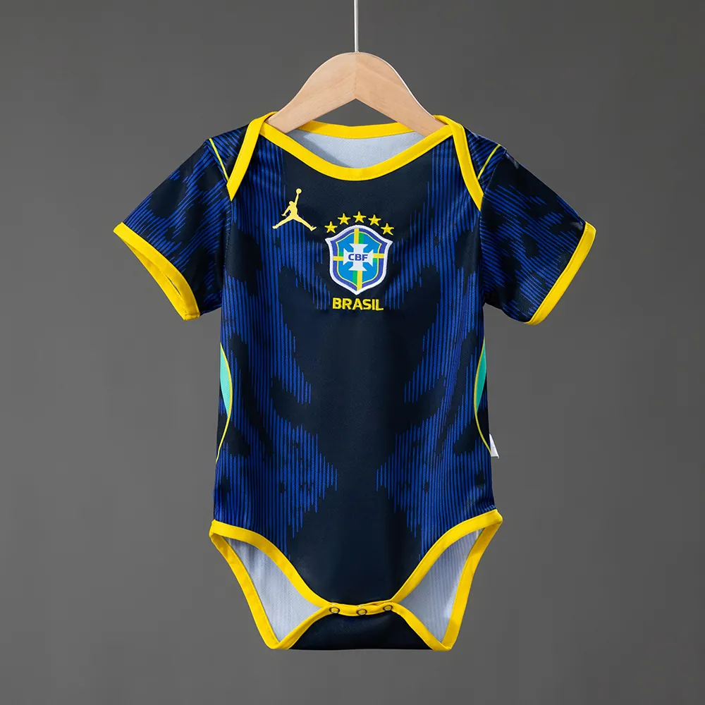 2026 World Cup Brazil Kit Away Baby Onesie Jersey Yupoo 2 1