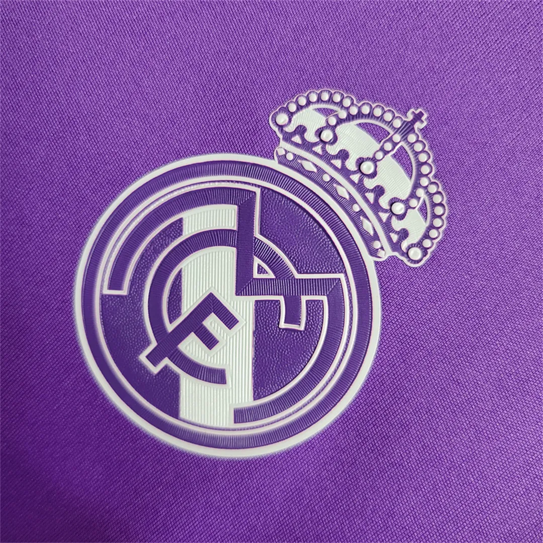 16-17 Real Madrid away purple long sleeve 7