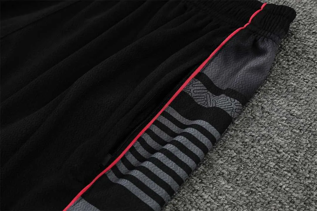 22-23 Manchester City Training Wear Short Sleeve Kit Black 15