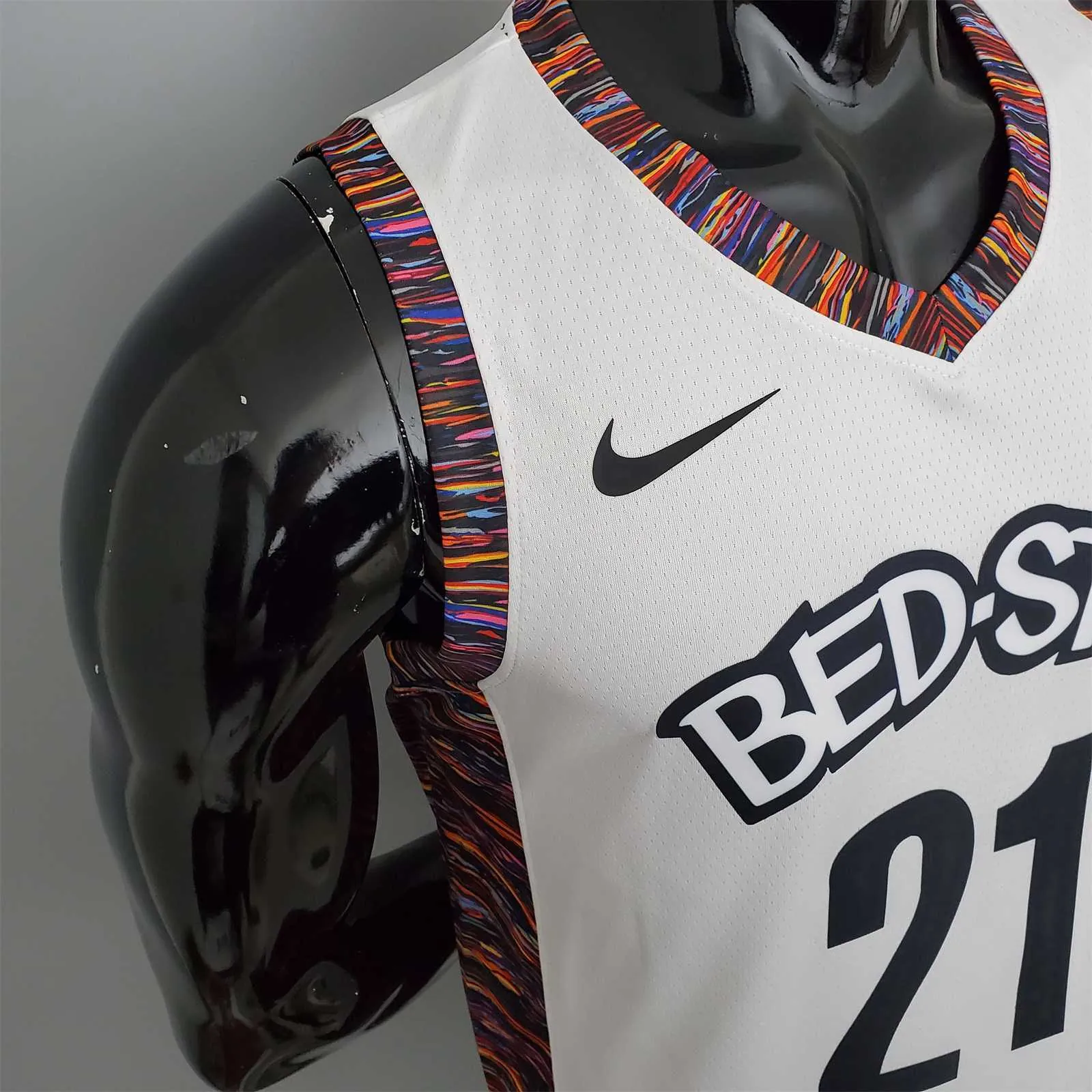 brooklyn#21 Brooklyn Nets City version White 4