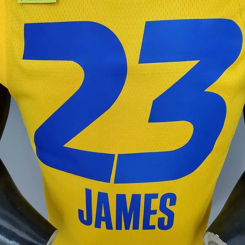 2021 James#23 All-Star Yellow 1