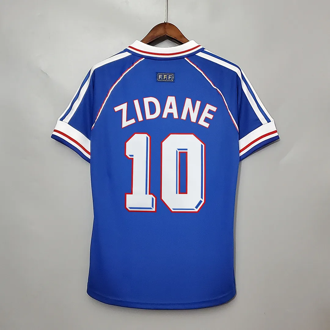 1998 France home blue 9