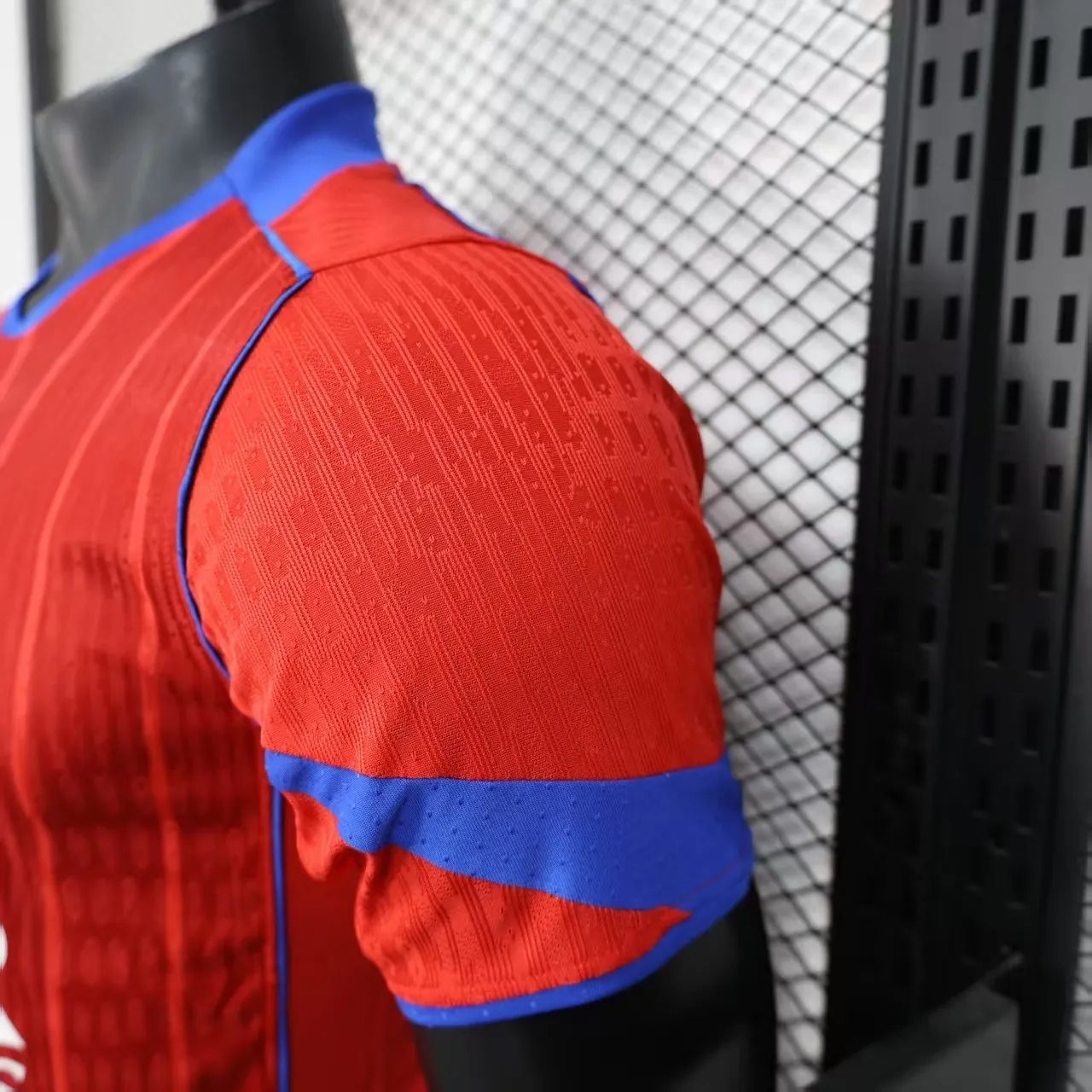 25-26 PSG Third Away Kit Player Version Red Summer Sports Shirts AAAAJersey Dropship Yupoo 8