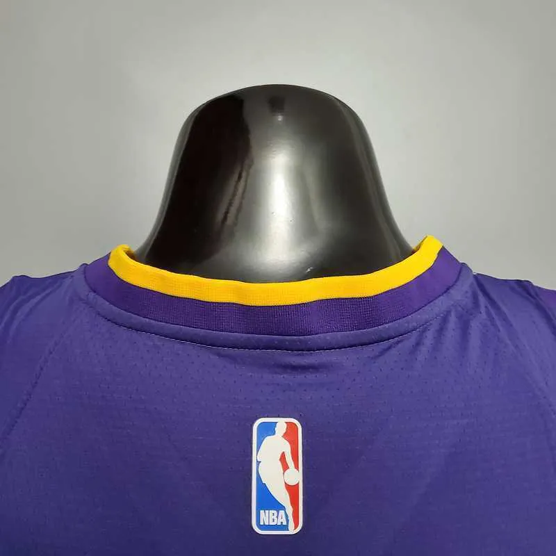 James #6 Lakers purple 4