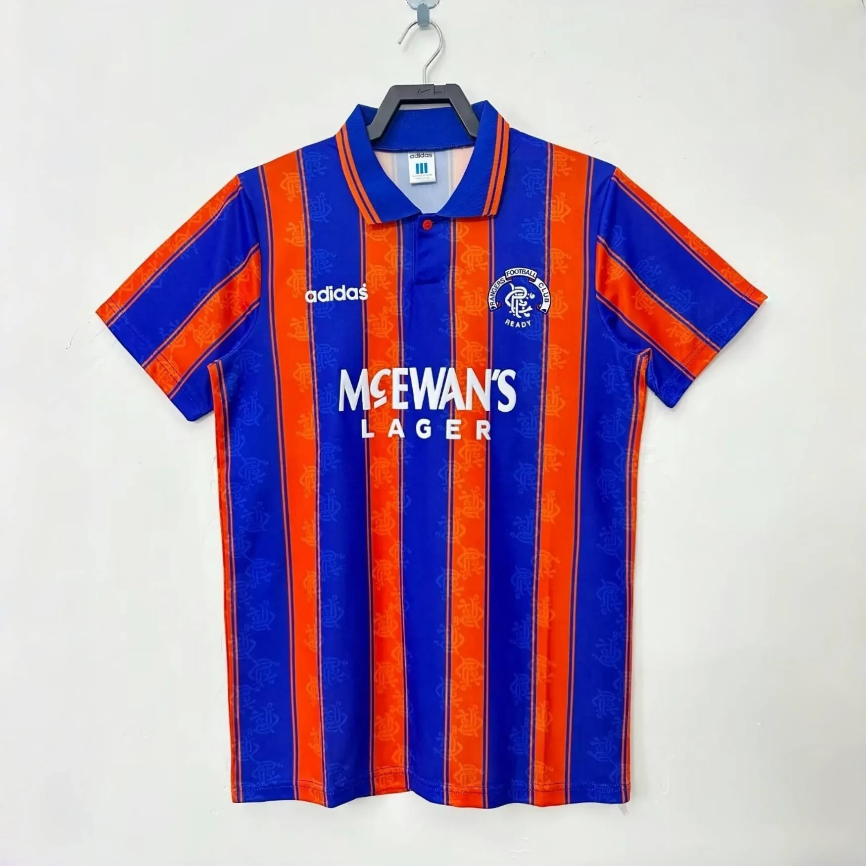 93-94 Rangers Away Retro Kit Jersey Supplier Yupoo 2