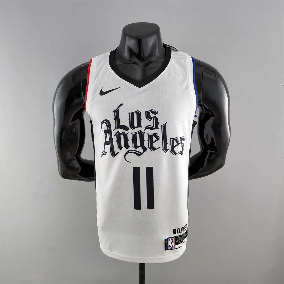 WALL#11 Los Angeles Clippers White NBA jersey 10