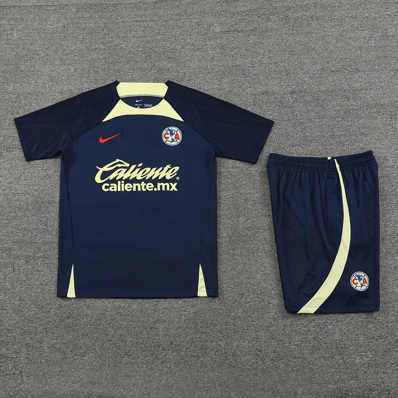 24-25 Club America Training Suits Navy Kits Soccer Jerseys Yupoo 1