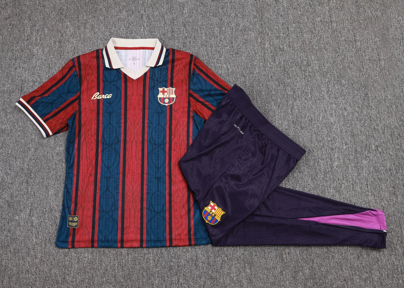 25-26 Barcelona Anniversary Edition Player Version Training Kits Football Tracksuits 2