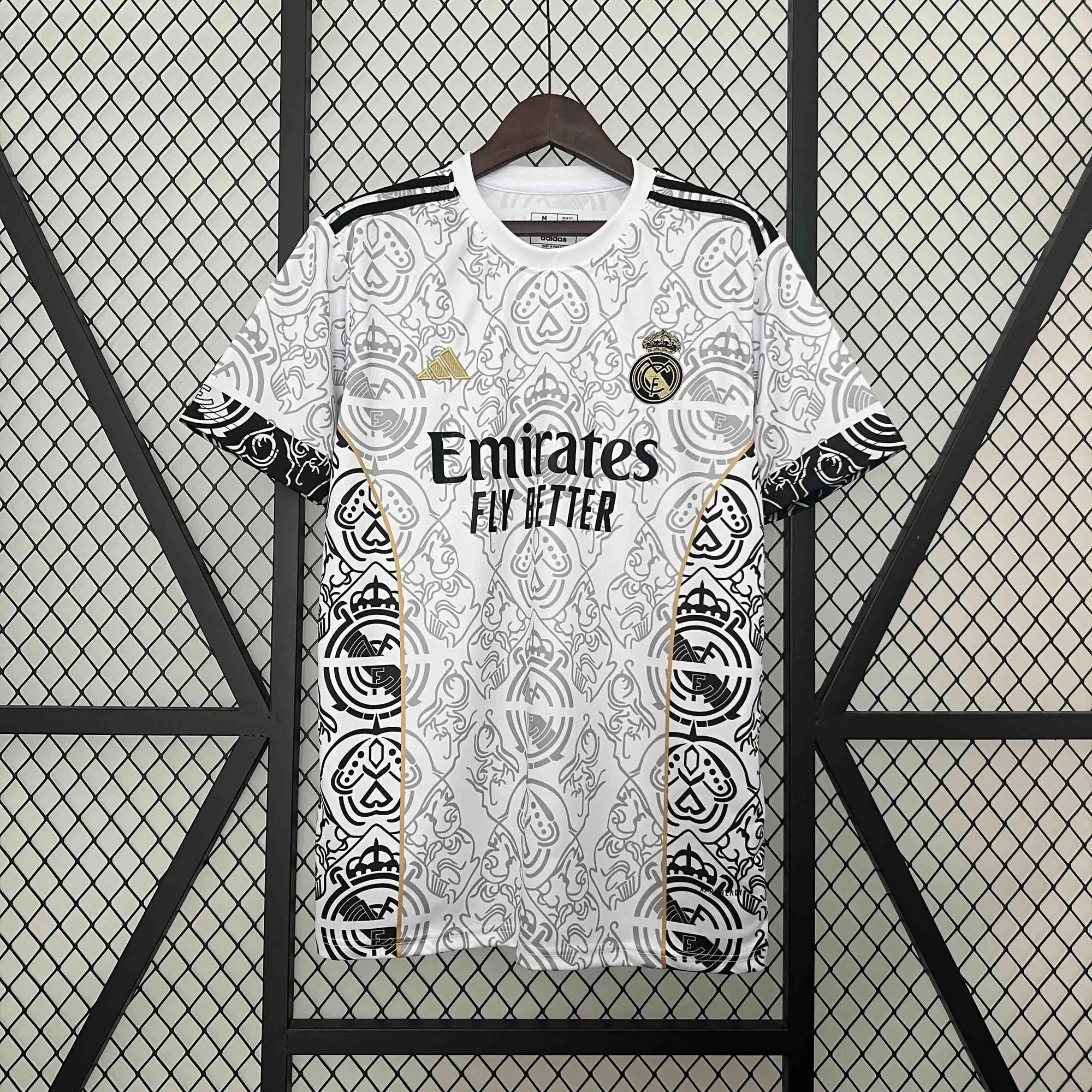 24-25 Real Madrid Multi-Color International White Kit AAAAJerseys Dropshipping Yupoo 6