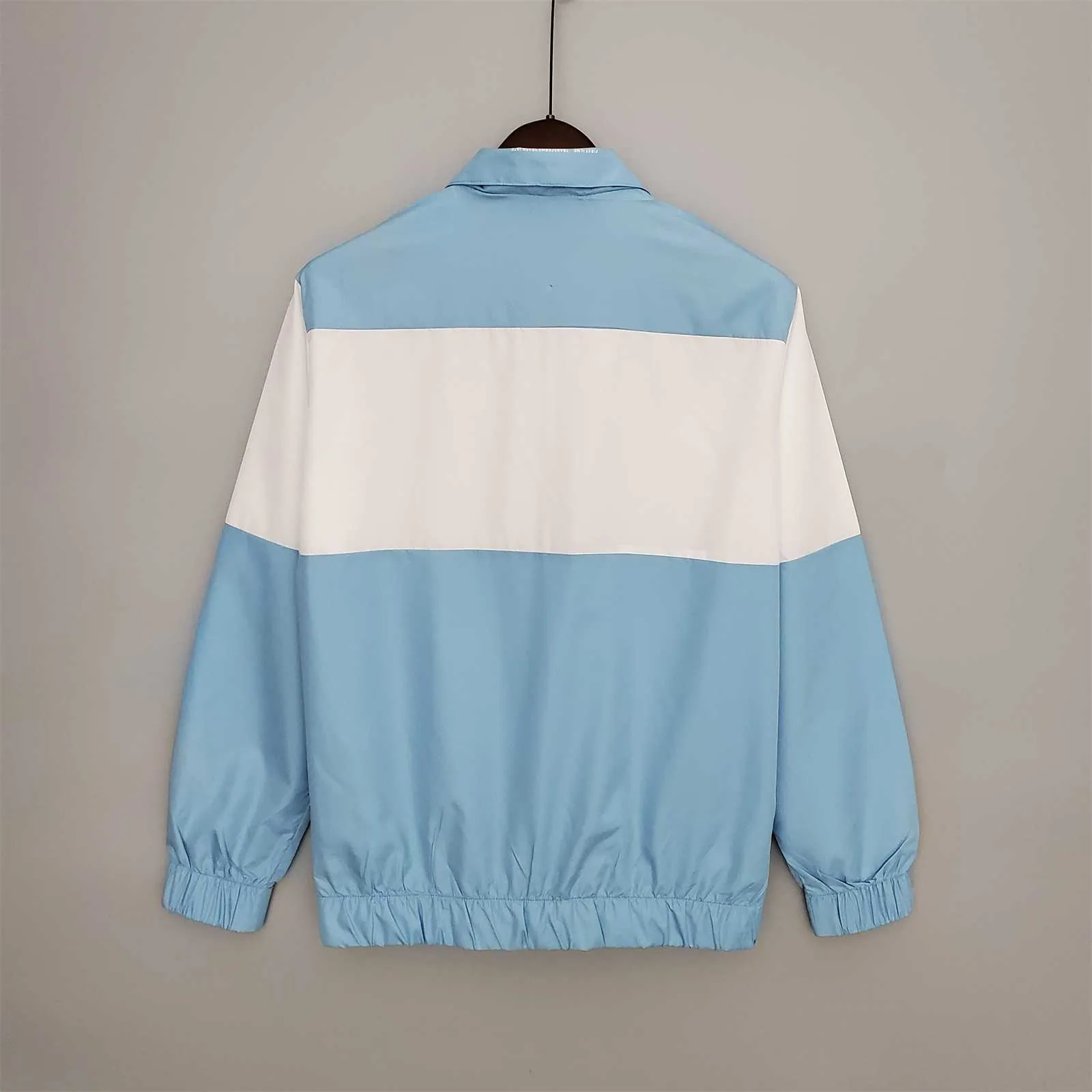 21-22 Manchester City bluewhite windbreaker 7
