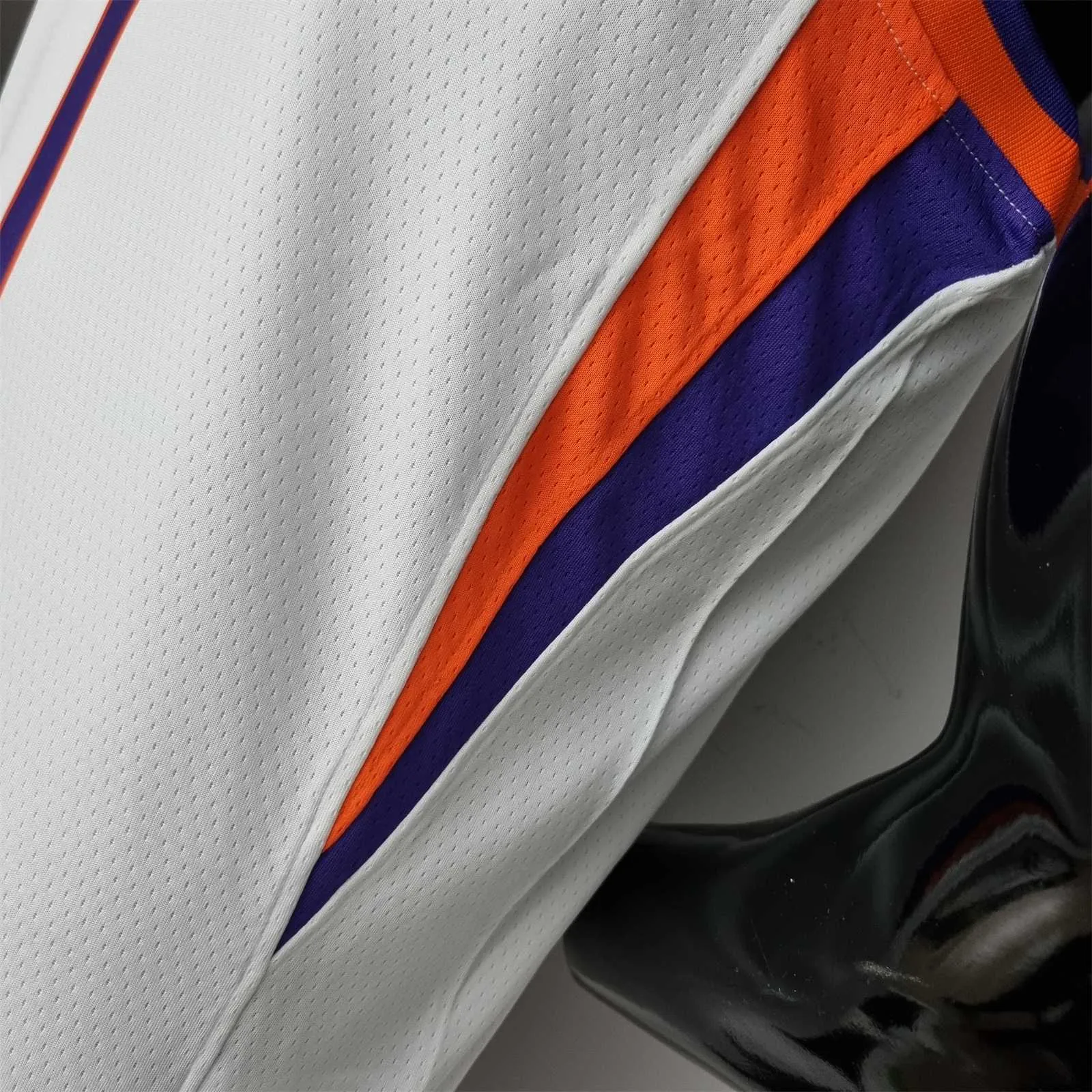 75th Anniversary Booker #1 Phoenix Suns White NBA Jersey 4