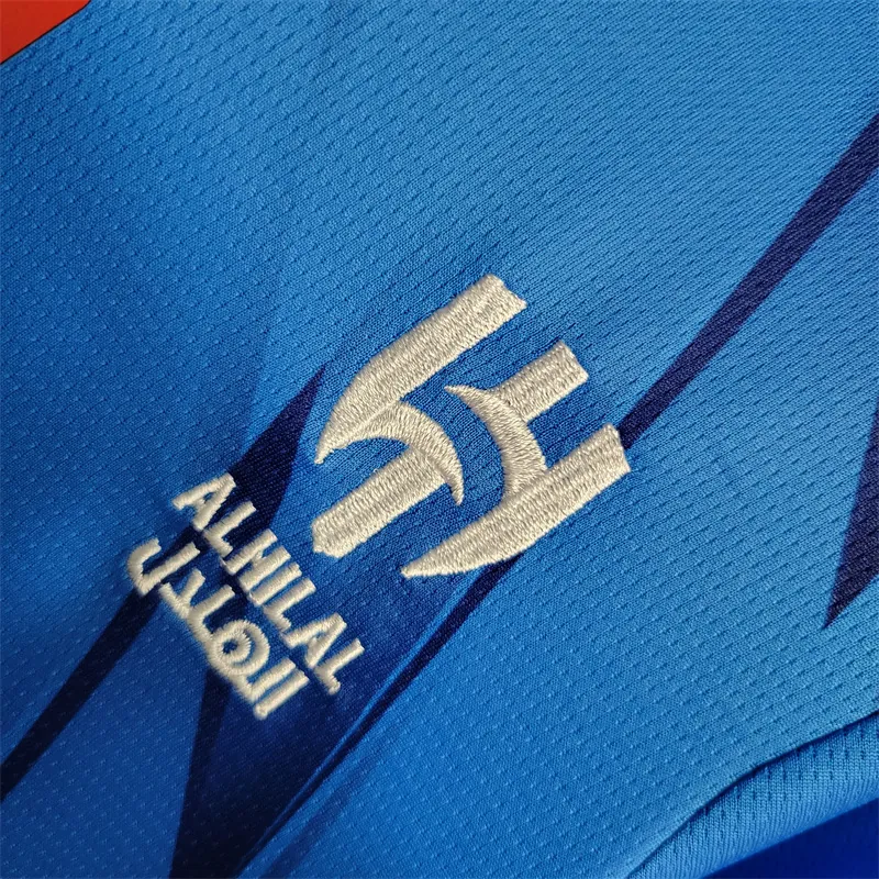 23-24 Al Hilal Home kids Size 16-28 Soccer Jerseys 1