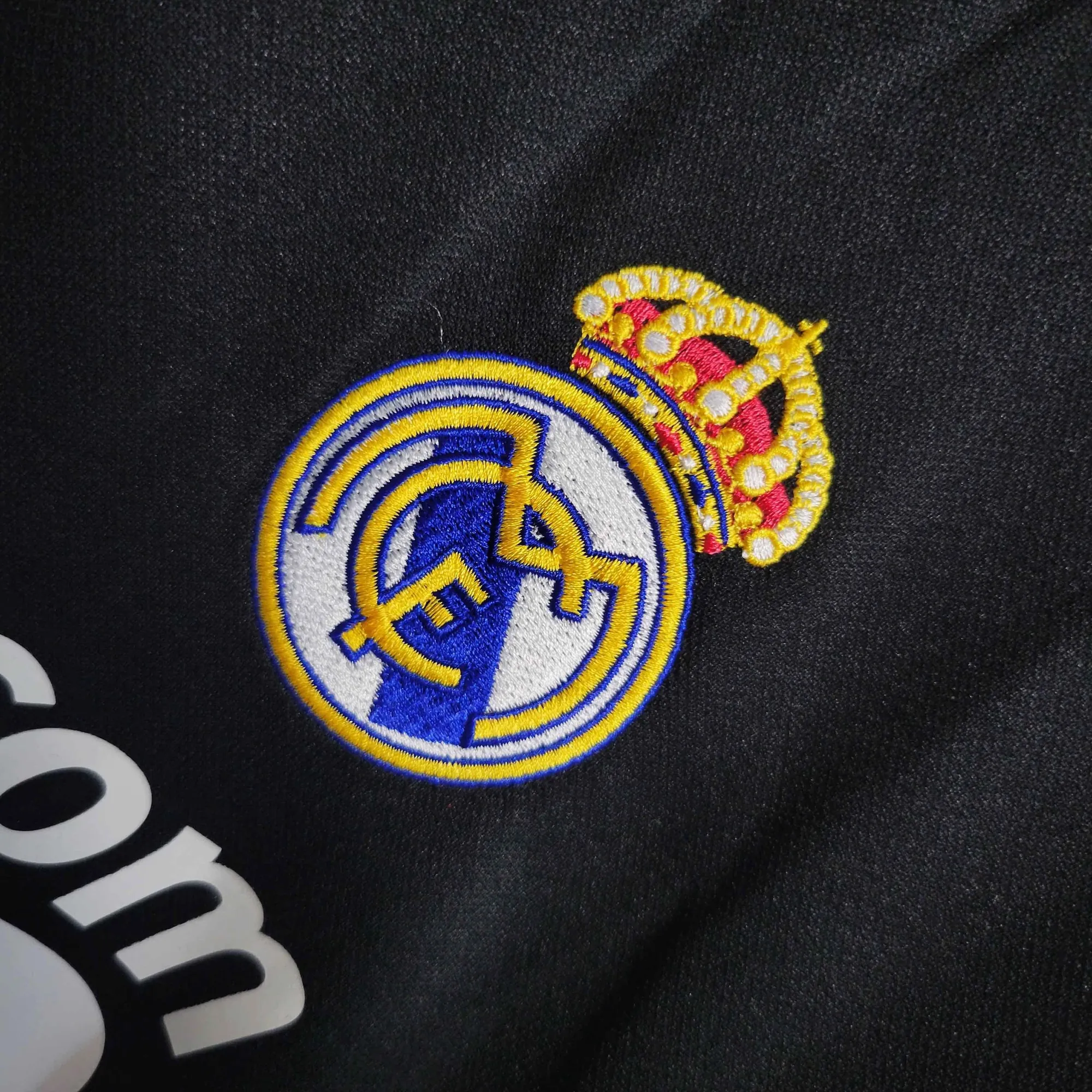 08-09 Real Madrid Retro Third Kit Vintage Black Shirt Soccer Jerseys Yupoo 8