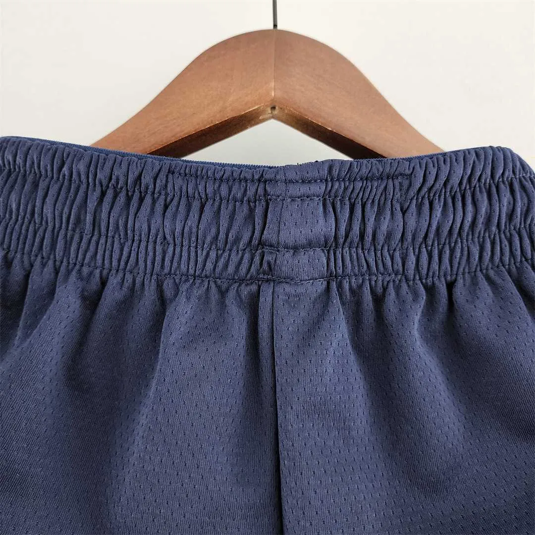 Memphis Grizzlies NBA Shorts Navy 3
