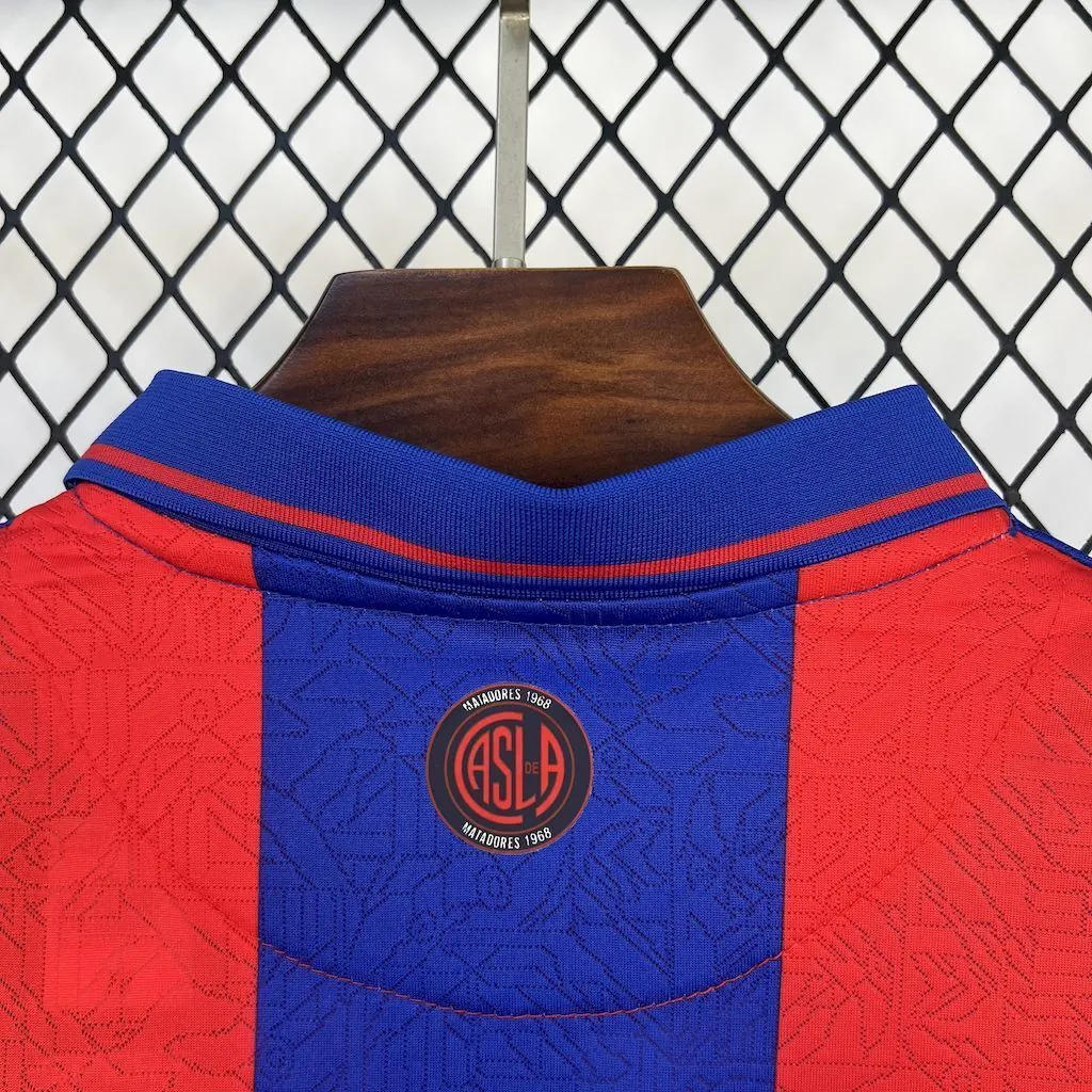 25-26 San Lorenzo Home Shirt Football Uniform AAAAJersey Yupoo 6