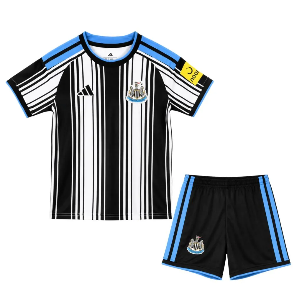 26-27 Newcastle United Home Kid Kits Youth Football Apparels AAAAJersey Supply Yupoo 4 4