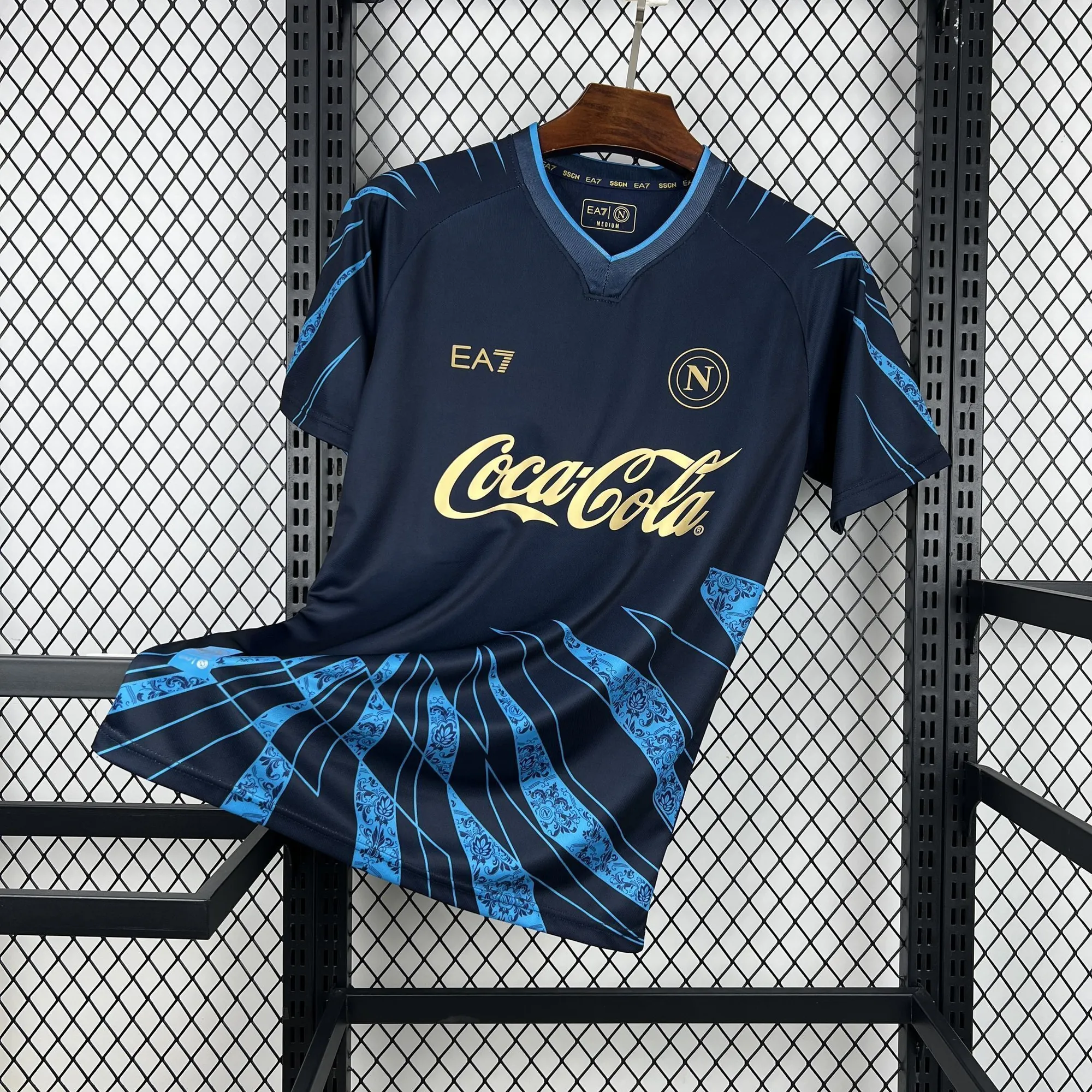 26-27 Napoli Pre-match Kit Soccer T-Shirt AAAAJersey Supply Yupoo 5
