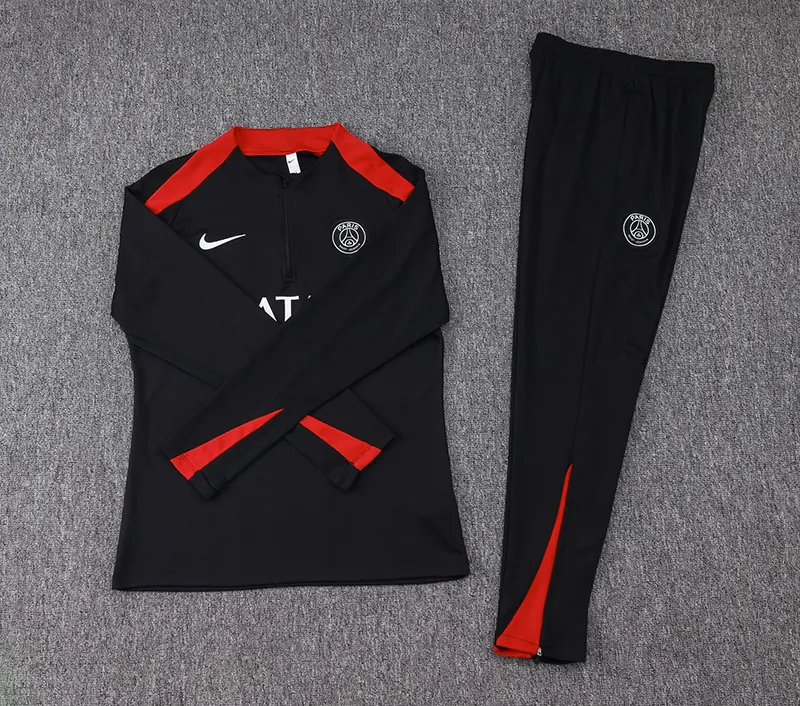 24-25 PSG Long Sleeve Training Suit Football Shirts 2